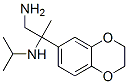 1,2-Propanediamine,  2-(2,3-dihydro-1,4-benzodioxin-6-yl)-N2-(1-methylethyl)- Structure