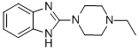 2-(4-ETHYL-PIPERAZIN-1-YL)-1H-BENZOIMIDAZOLE Struktur