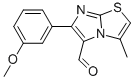 6-(3-METHOXYPHENYL)-3-METHYLIMIDAZO[2,1-B]THIAZOLE-5-CARBOXALDEHYDE|