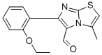 6-(2-ETHOXYPHENYL)-3-METHYLIMIDAZO[2,1-B]THIAZOLE-5-CARBOXALDEHYDE Structure