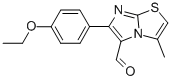 6-(4-ETHOXYPHENYL)-3-METHYLIMIDAZO[2,1-B]THIAZOLE-5-CARBOXALDEHYDE Structure