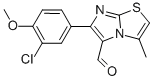 6-(3-CHLORO-4-METHOXYPHENYL)-3-METHYLIMIDAZO[2,1-B]THIAZOLE-5-CARBOXALDEHYDE|