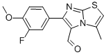 891655-91-7 6-(3-FLUORO-4-METHOXYPHENYL)-3-METHYLIMIDAZO[2,1-B]THIAZOLE-5-CARBOXALDEHYDE