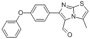 3-METHYL-6-(4-PHENOXYPHENYL)IMIDAZO[2,1-B]THIAZOLE-5-CARBOXALDEHYDE,891657-57-1,结构式