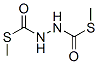 S,S-Dimethyl 1,2-hydrazinebis(monothioformate) 化学構造式