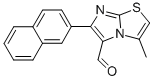 3-METHYL-6-(2-NAPHTHALENYL)IMIDAZO[2,1-B]THIAZOLE-5-CARBOXALDEHYDE Structure