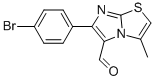 6-(4-BROMOPHENYL)-3-METHYLIMIDAZO[2,1-B]THIAZOLE-5-CARBOXALDEHYDE|