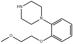 1-[2-(2-METHOXY-ETHOXY)-PHENYL]-PIPERAZINE Struktur