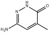 6-aMino-4-Methylpyridazin-3(2H)-one,89179-67-9,结构式