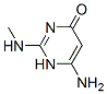 4(1H)-Pyrimidinone, 6-amino-2-(methylamino)- (9CI) 化学構造式