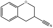 3-氰基苯并二氢吡喃, 89197-60-4, 结构式