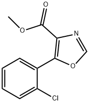 METHYL 5-(2-CHLOROPHENYL)OXAZOLE-4-CARBOXYLATE|METHYL 5-(2-CHLOROPHENYL)OXAZOLE-4-CARBOXYLATE