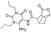 3,5-Methano-2H-cyclopenta[b]furan-7-carboxamide,  N-(6-amino-1,2,3,4-tetrahydro-2,4-dioxo-1,3-dipropyl-5-pyrimidinyl)hexahydro-2-oxo- 结构式