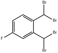 四溴-4-氟邻二甲苯 结构式