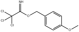 4-METHOXYBENZYL-2,2,2-TRICHLOROACETIMID& Structure