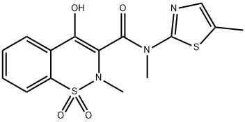 Amido Methyl Meloxicam (Meloxicam Impurity) Struktur