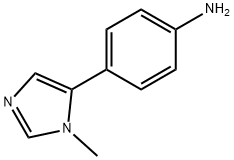 4-(1-Methyl-5-iMidazolyl)aniline Structure