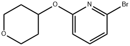 2-Bromo-6-(tetrahydropyran-4-yloxy)pyridine Struktur