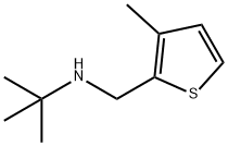 N-(tert-butyl)-N-[(3-methylthien-2-yl)methyl]amine 化学構造式