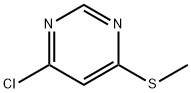 4-CHLORO-6-METHYLTHIOPYRIMIDINE Struktur