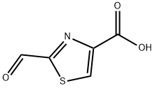 4-Thiazolecarboxylic acid, 2-formyl- (7CI) Structure
