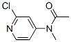 Acetamide,  N-(2-chloro-4-pyridinyl)-N-methyl- Structure