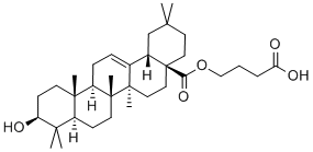 齐墩果酸羧丙基酯, 892869-47-5, 结构式