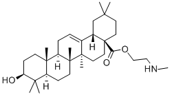 2-(Methylamino)ethyl oleanolate Structure