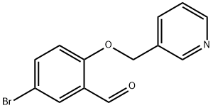 5-溴-2-(3-吡啶基甲氧基)苯甲醛,892873-56-2,结构式