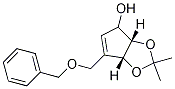 (3aS,6aR)-6-(benzyloxyMethyl)-2,2-diMethyl-4,6a-dihydro-3aH-cyclopenta[d][1,3]dioxol-4-ol|