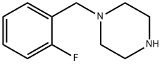 1-(2-氟苄基)哌嗪,89292-78-4,结构式