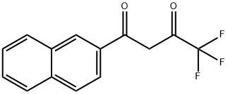 4,4,4-TRIFLUORO-1-(2-NAPHTHYL)-1,3-BUTANEDIONE Struktur