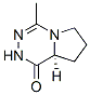 Pyrrolo[1,2-d][1,2,4]triazin-1(2H)-one, 6,7,8,8a-tetrahydro-4-methyl-, (S)- (9CI) Structure