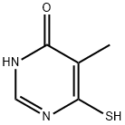 5-甲基-6-硫代-5,6-二氢嘧啶-4(1H)-酮, 89322-74-7, 结构式