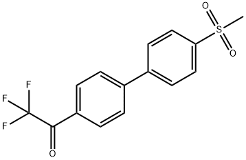 2,2,2-trifluoro-1-(4'-(Methylsulfonyl)biphenyl-4-yl)ethanone|ODANACATIB中间体