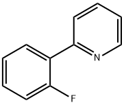 2-(2-フルオロフェニル)ピリジン 化学構造式