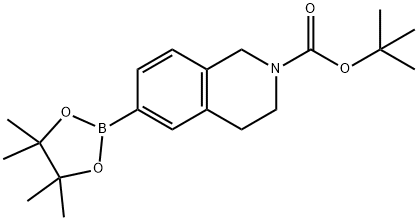 TERT-BUTYL 6-(4,4,5,5-TETRAMETHYL-1,3,2-DIOXABOROLAN-2-YL)-3,4-DIHYDROISOQUINOLINE-2(1H)-CARBOXYLATE
