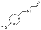 N-[4-(メチルチオ)ベンジル]-2-プロペン-1-アミン HYDROCHLORIDE 化学構造式