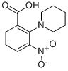 3-NITRO-2-PIPERIDIN-1-YL-BENZOIC ACID Structure