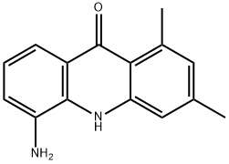 5-AMINO-1,3-DIMETHYL-10H-ACRIDIN-9-ONE Structure