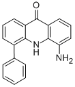 4-AMINO-5-PHENYL-10H-ACRIDIN-9-ONE 结构式