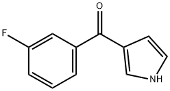 3-(3-FluoroBenzoyl)-1H-pyrrole Struktur
