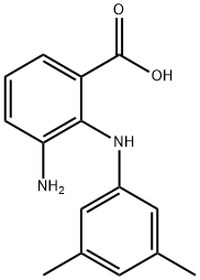 3-Amino-2-(3,5-dimethylphenylamino)benzoic acid,893612-97-0,结构式