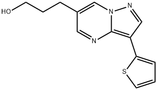 893613-21-3 3-(3-THIOPHEN-2-YL-PYRAZOLO[1,5-A]PYRIMIDIN-6-YL)-PROPAN-1-OL