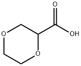 1,4-二氧六环-2-甲酸, 89364-41-0, 结构式