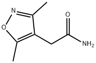 2-(3,5-dimethylisoxazol-4-yl)acetamide Struktur