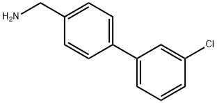 C-(3'-CHLORO-BIPHENYL-4-YL)-METHYLAMINE HYDROCHLORIDE Struktur