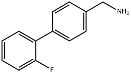 C-(2'-FLUORO-BIPHENYL-4-YL)-METHYLAMINE HYDROCHLORIDE Structure