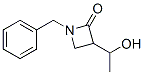 N-Benzyl-3-(1-hydroxyethyl)azetidin-2-one 结构式