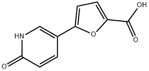 5-(6-Hydroxypyridin-3-yl)-furan-2-carboxylic acid Struktur